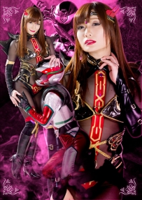 GHKO-77 Female Cadre Surrendering Hero – Justice Space Investigator Kneeling to the Evil