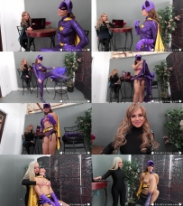 Batgirl Dared for Charity- Gameshow gone too Far! with Cali Logan and Bad Bella as Catwoman