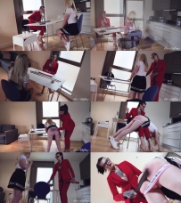 Shy Darling, Melisande Sin – Punished By Headmistress For Piss-ing Her Panties