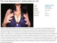The most depraved shit eating poppers JOI