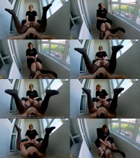 Paulsweet69 – She tore his pantyhose and ass, cum on face
