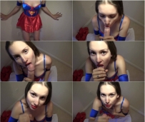 Lelu Love – Super Girl Super Sucks Blowjob Facial