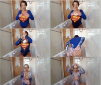 SuperGirl Gets Messy