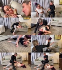 Bounty Hunter Lora Cross Cuffs and Takes In Mars Foxxx