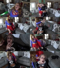 Evil Supergirl vs Good Supergirl